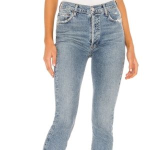 BRAND NEW, NEVER WORN AGOLDE Nico High Rise Slim in Size 25